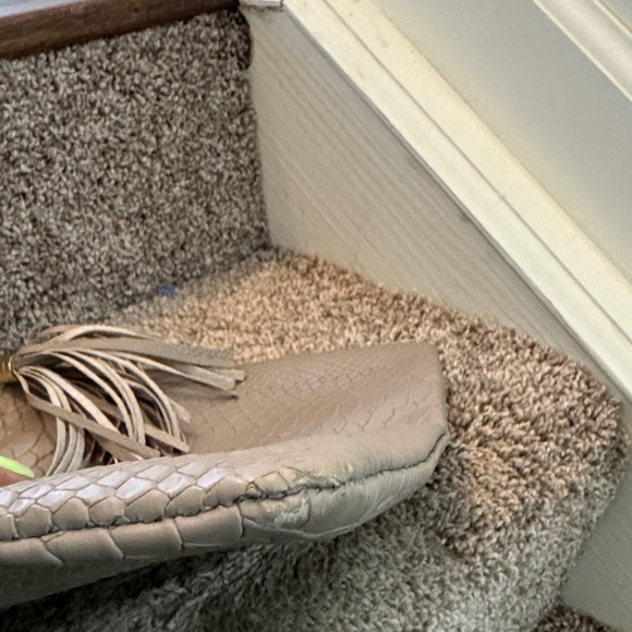 GiGi New York Taupe Clutch with Tassel - Picture 8 of 12